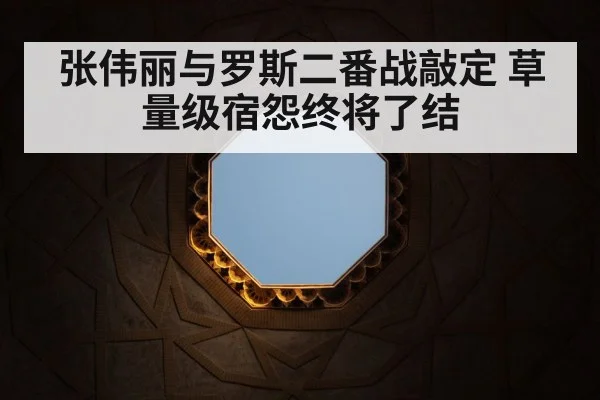 张伟丽与罗斯二番战敲定 草量级宿怨终将了结